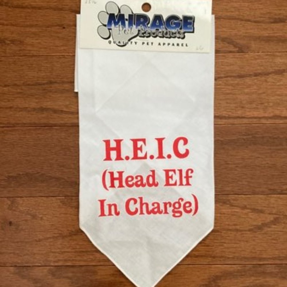 Mirage Pet Christmas Dog Bandana